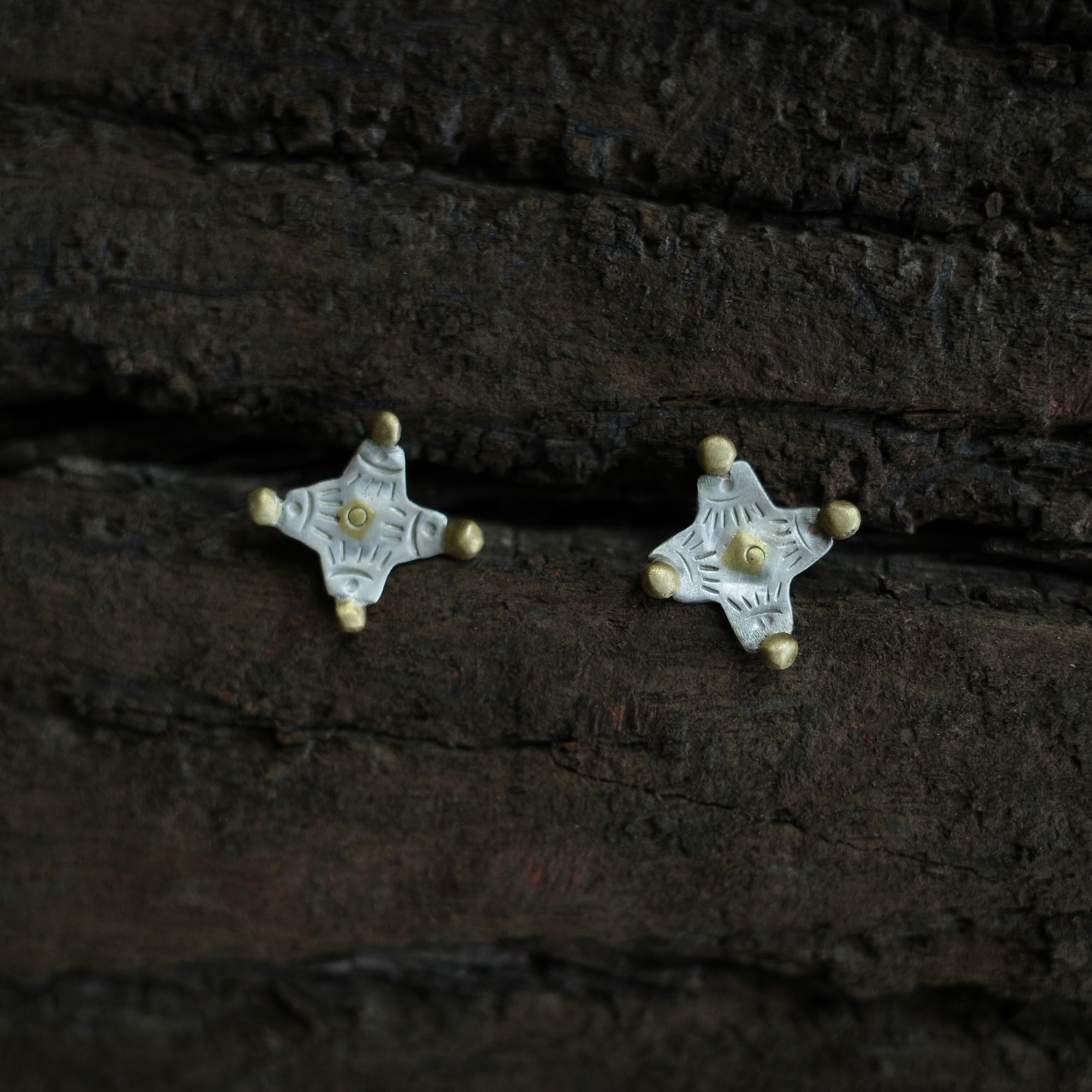Fallen Star Ear Studs