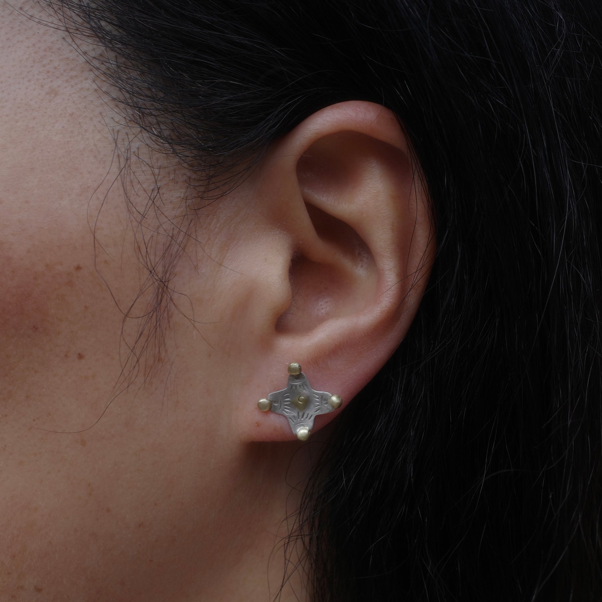 Fallen Star Ear Studs